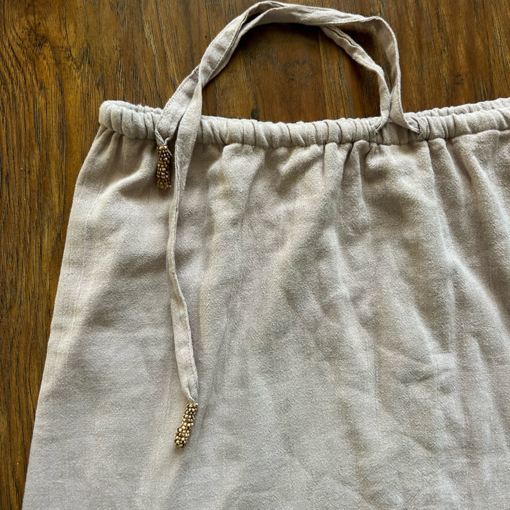 Free People Tiered Ruffle Midi Skirt - Like A Mermaid Style - Mauve/Lilac Size M - Picture 4 of 9